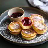 Pancakes légers et dorés au four