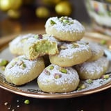 Sablés pistache délicats