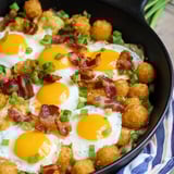 Totchos bacon œufs fromage