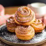 Délicieux cruffins croissant