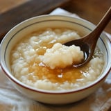 Miel et gingembre avec porridge japonais au riz