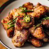 Porc croustillant sel poivre