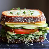 Sandwich maison avec légumes frais