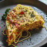 Frittata spaghettis œufs