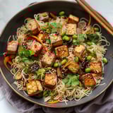 Vermicelles en une poêle