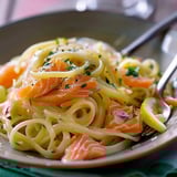 Saumon citron linguines