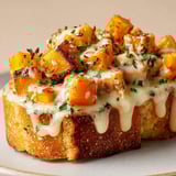 Gratin ail Butternut et Comté – Tartines fondantes et dorées pour Noël.