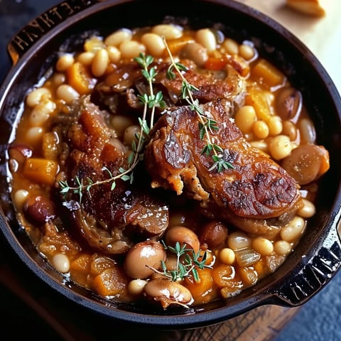 Savoureux cassoulet traditionnel de Castelnaudary