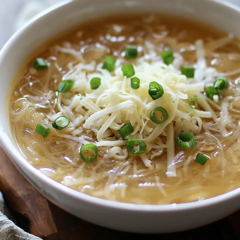 Savoureuse Soupe Asiatico-Oignon - Une Fusion Unique