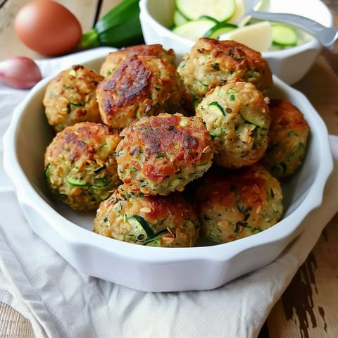 Courgette et flocons d'avoine en croquettes (companion ou classique)